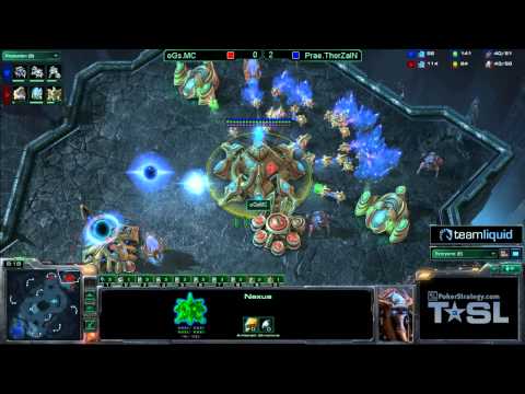 Game 3 - oGs.MC vs Prae.ThorZaIN - TSL3 Ro8 Match 2