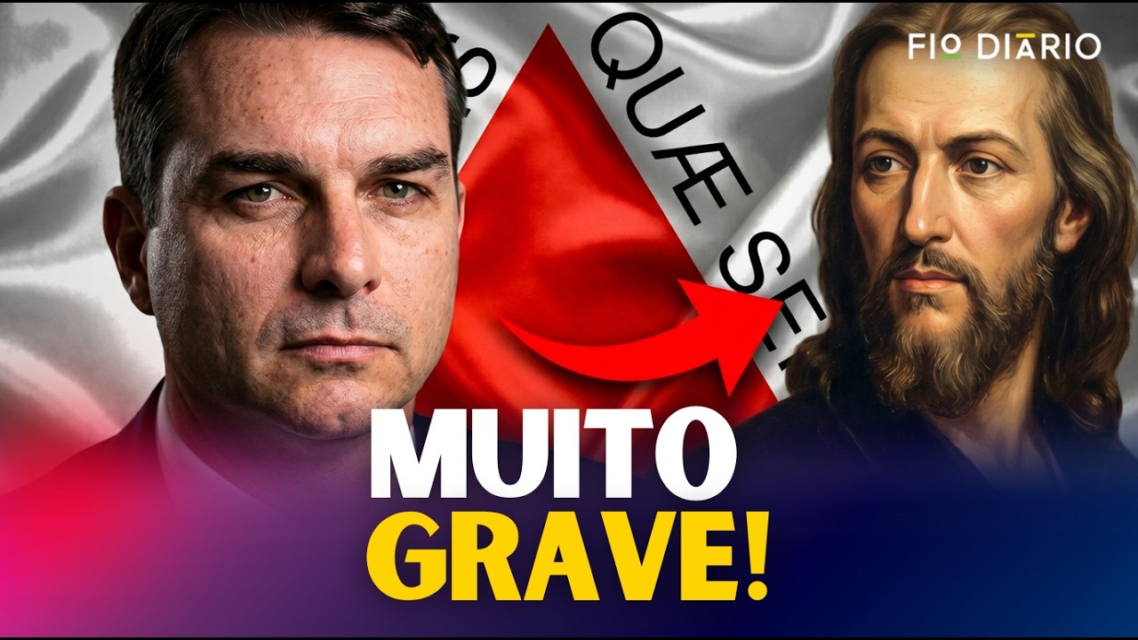 GRAVÍSSIMO: FLÁVIO BOLSONARO FOI AMEAÇADO POR LULA