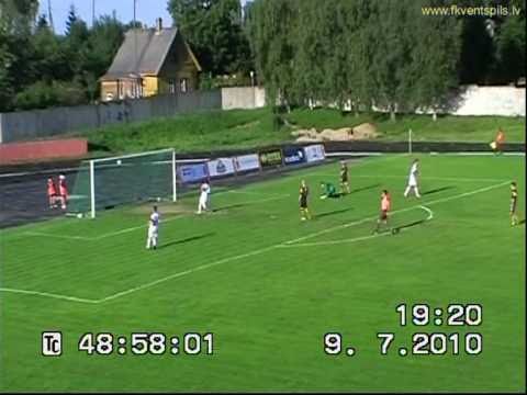 SK Blazma - FK Ventspils  0-5 (09.07.10).