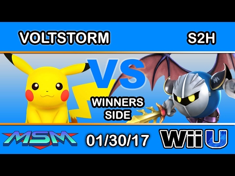 MSM 83 - VoltStorm (Pikachu) Vs. FD | S2H (Meta Knight) Winners Side - Smash Wii U