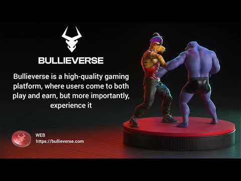 Bullieverse the #one P2E , creat to own, creat to earn etc. And it's "The Metaverse" 😉