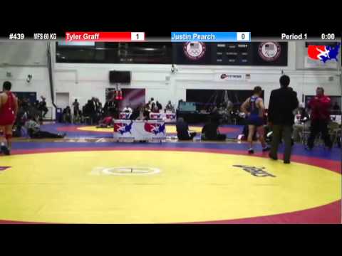 Schultz MFS 60 KG 3rd Place: Tyler Graff (NYAC) vs. Justin Pearch (U.S Army)