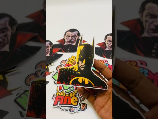 Vídeo relacionado con ABYstyle DC Comics - Pegatinas de 16 x 11 cm, diseño de Batman y logotipo