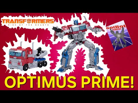 Transformers Rise of the Beasts Optimus Prime - GotBot True Review NUMBER 1275