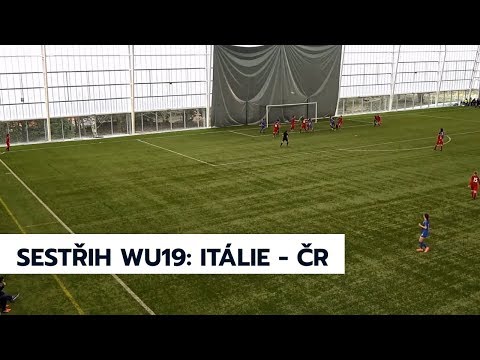 WU19: Itálie - Česká republika 2:2 (0:1)