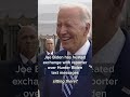 Joe Biden has heated exchange with reporter over Hunter Biden text messages #Shorts