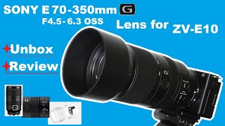 Video thumbnail for Sony E 70-350mm F4.5-6.3 G OSS Lens Review by Tora Tora