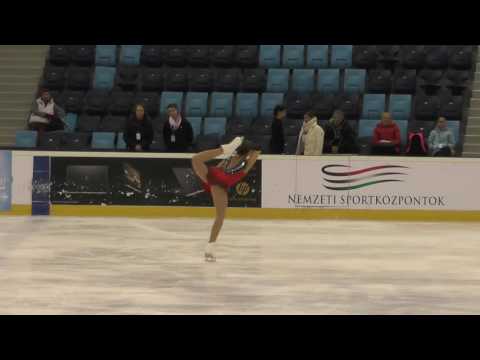 2016 Santa Claus Cup: Emese GLOZIK (HUN) - FS Adv. Novice GIRLS short program