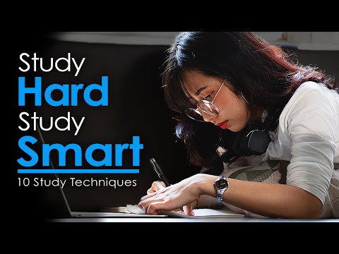 Study HARD Study SMART - 10 Ways To Study Like A MEDICAL STUDENT