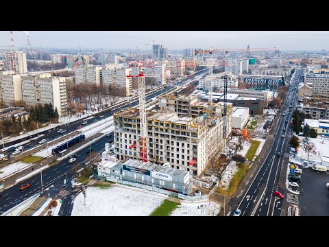 Postęp prac na budowie apartamentowca we Wrocławiu  I Trasko Invest I Generalny Wykonawca