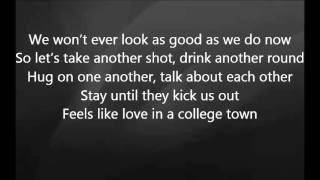 Luke Bryan - Love in a College Town with Lyrics