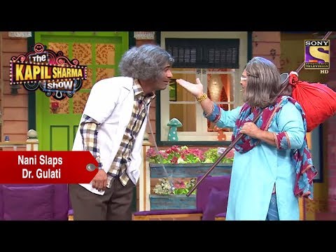 Nani Slaps Dr. Mashoor Gulati - The Kapil Sharma Show