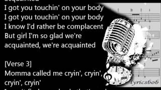acquainted - The Weeknd Lyrics