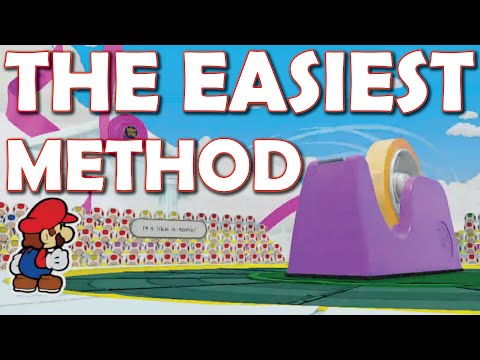 EASIEST METHOD: Tape Boss Guide! Paper Mario: The Origami King Tape Boss Fight Guide/ Walkthrough