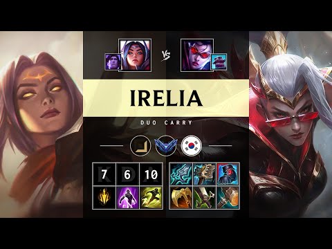 Irelia ADC vs Vayne - KR Diamond Patch 25.13