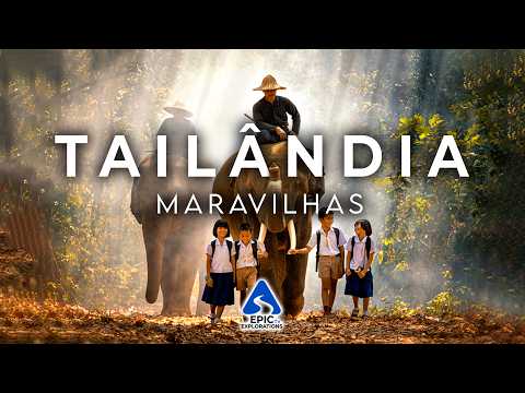 Maravilhas da Tailândia | Os Lugares Mais Incríveis da Tailândia | Vídeo de Viagem em 4K