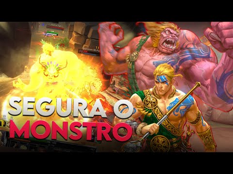 CUCHULAIN JUNGLER, HOLD THE MONSTER! - ⚡ Smite BR Master Ranked Achievement