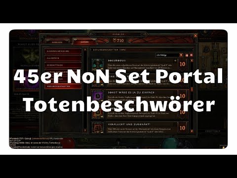 Totenbeschwörer: 45er NoN Set Portal (Seasonreise)