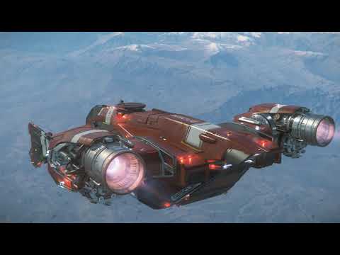 Star Citizen 3.8.1 - The Beauty of Cutlass Red, The Rescue Ship