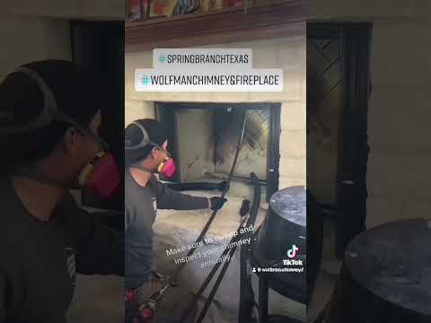 Rotary chimney sweep #certified #chimney #inspection