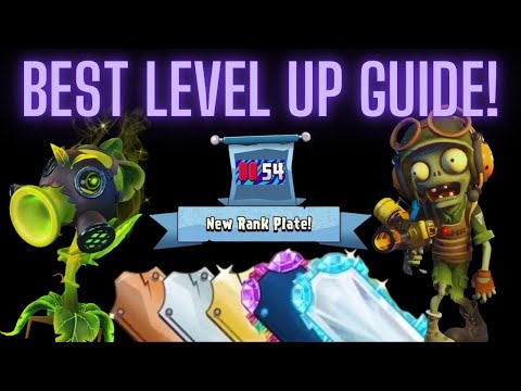 BEST Level Up/XP Guide for EVERY CHARACTER in PvZ GW2!
