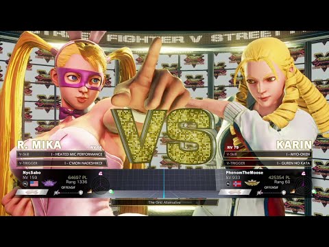 NycSabo (R.mika) VS (karin) NVD | Phenom... #MasterzTV