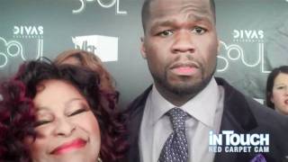 50 Cent (and Chaka Khan)Tells In Touch He Can't Wait To See Lindsay Lohan In Playboy At VH1 Divas