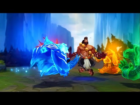 Rework de Udyr - SKINS + SPLASH ART
