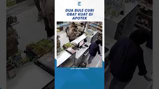 Download lagu Viral Dua Bule Terekam CCTV Curi Obat Kuat di Apotek, untuk Apa? #shorts mp3