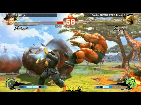 USF4 @ CEO 2015 r/kappa Salty Suite - Snake Eyez Kumite [720p/60fps]