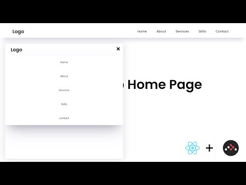 Responsive NavBar Using React JS /Hook/ React-Router-Dom Step By Step For Beginner