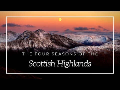 Scotland Drone Aerial Film - The Four Seasons of the Scottish Highlands 4K