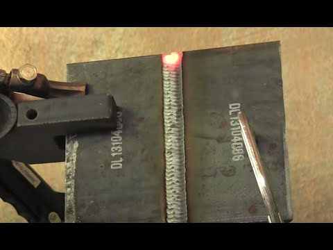 MIG Welding 3g Vertical Open Root Plate Test