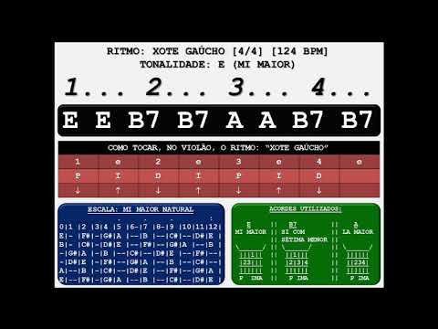 BACKING TRACK MIDI - XOTE GAÚCHO - E