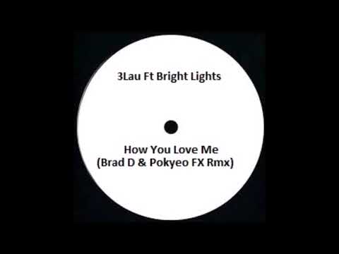 3Lau Ft Bright Lights - How You Love Me (Brad D & Pokyeo FX Rmx)