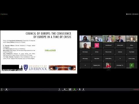 Council of Europe: The Conscience of Europe in a Time of Crisis