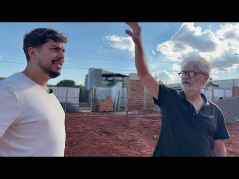 VISITA NA OBRA COM MEU PAI
