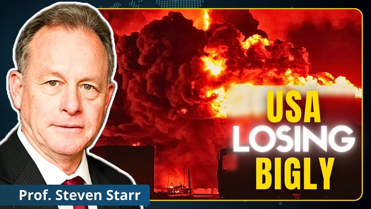 Update: Iran Wins Strategic Dominance. US Out of Options. | Prof. Steve Starr