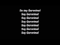 Geronimo - Sheppard (Lyric Video) 