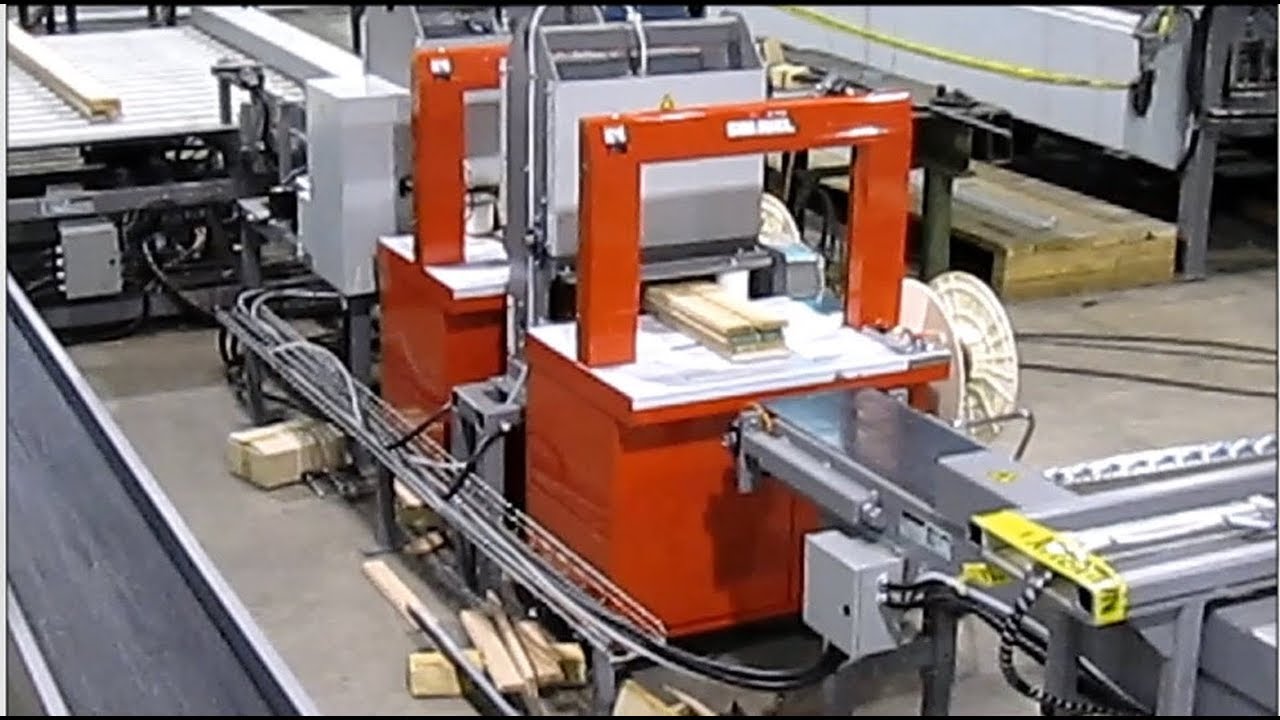 EZYPAC 400 Automatic Bundle Strapping System Doucet Machineries