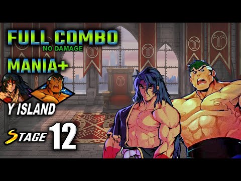 2P Stage 12 Full Combo Mania+ Shiva & Max - Streets of Rage 4