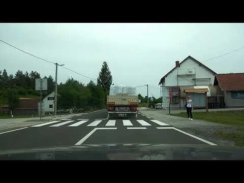 Slunj - Grabovac ( 2 different driving )