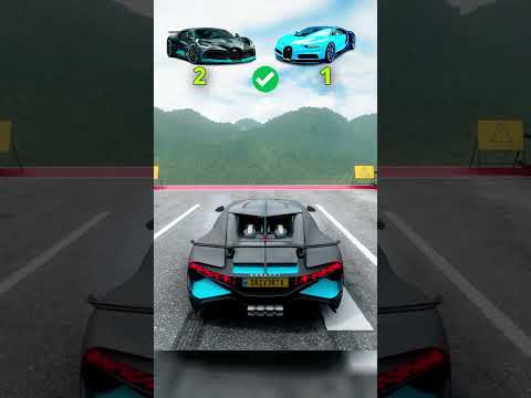 Bugatti Divo VS Bugatti Chiron