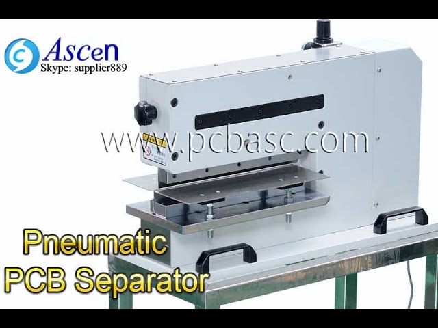 V-cut cutting machine For internal strength generates during separation, Minimize it to value under 180uE ,to avoid PCB solder crack or component damage
