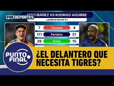 🐯 RODRIGO AGUIRRE, ¿el delantero que necesita TIGRES? | Punto Final