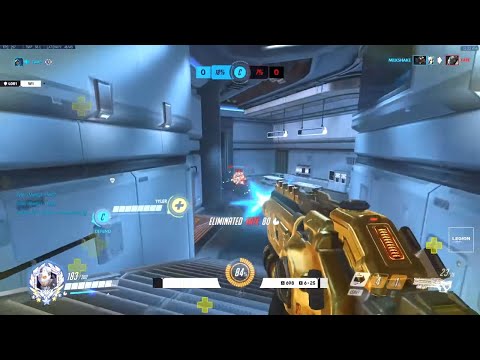 GALE SHOWING HIS SOLDIER 76 SKILL! [ OVERWATCH SEASON 23 TOP 500 ]