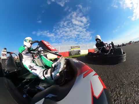 Club100 - Round 7 of the Cadet SLW Championship at Lydd - A Final