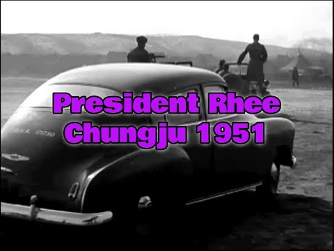 Episode 008. Chungju- President Rhee visits Gen Almond in Chungju on Feb 1, 1951. 이승만 대통령•아몬드 중장 진급