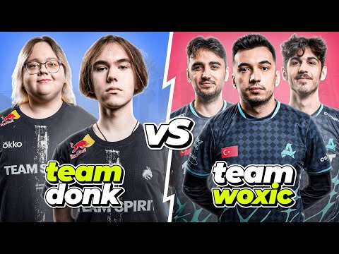 Team DONK vs Team WOXIC on Faceit with Utility Guide, Multi POV and Voice Comms (Mirage)