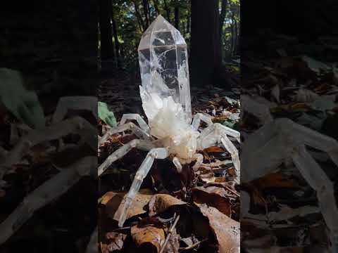 Arachna crystallina, oldukça sıra dışı koşullar altında yeniden ortaya çıktı.#aiart #keşfet